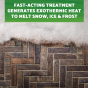 Snow & Ice Melt Pellets - 93% Calcium Chloride - 15lbs