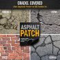 Asphalt Patch - For INSTANT Road Repair - 56lb Pail