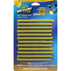 Bio-Flow Drain Cleaner & Deodorizer Strips (Lemon) - 12 Strip Pack