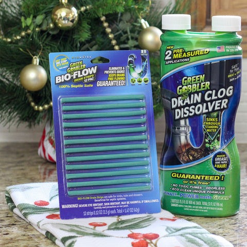 Green Gobbler Bio-Flow Drain Cleaning and Deodorizing Sticks (12